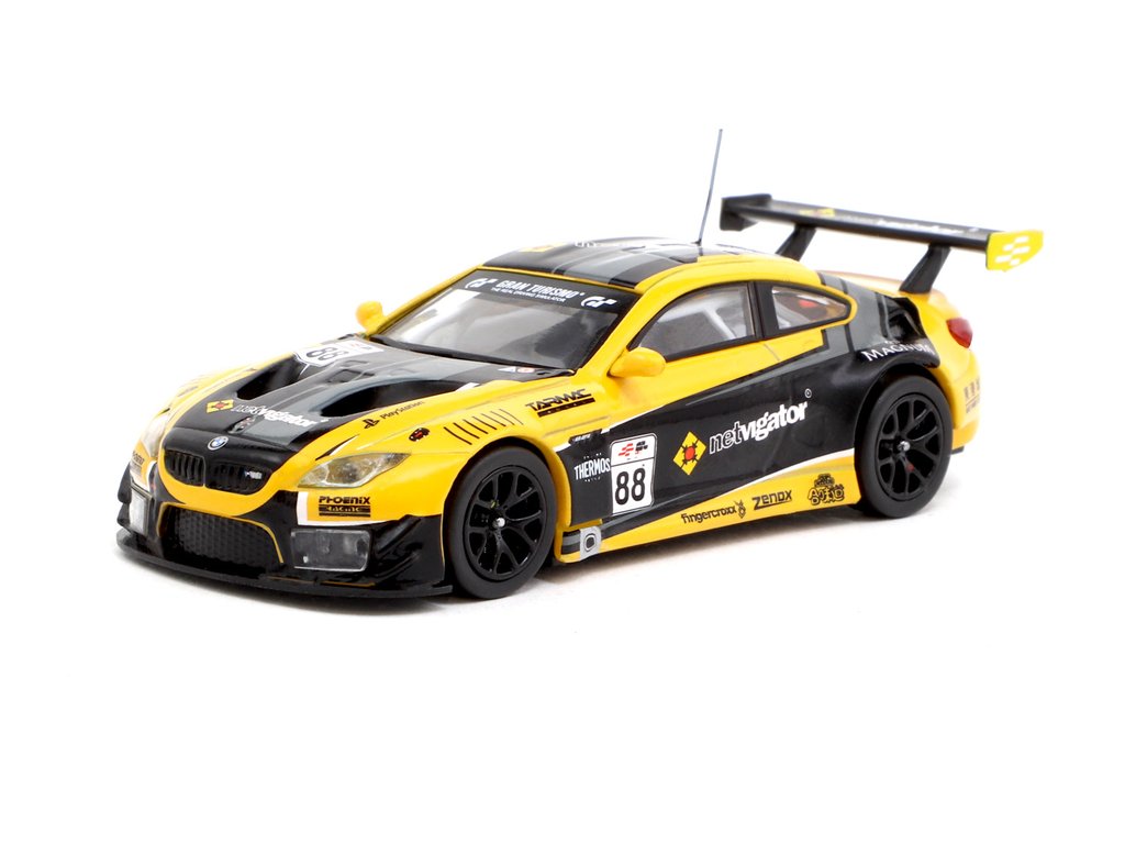 Tarmac Works BMW M6 GT3 1/64 レーシングモデル Tarmac Works BMW M6 GT3 1/64 レーシングモデル - メルカリ