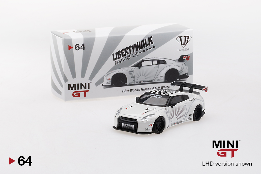 ミニカー 1/64 LB WORKS Nissan GT-R R35 LBWK LB 1/64 LB☆WORKS Nissan GT-R R35 Veloce 1:64 Liberty Walk LB