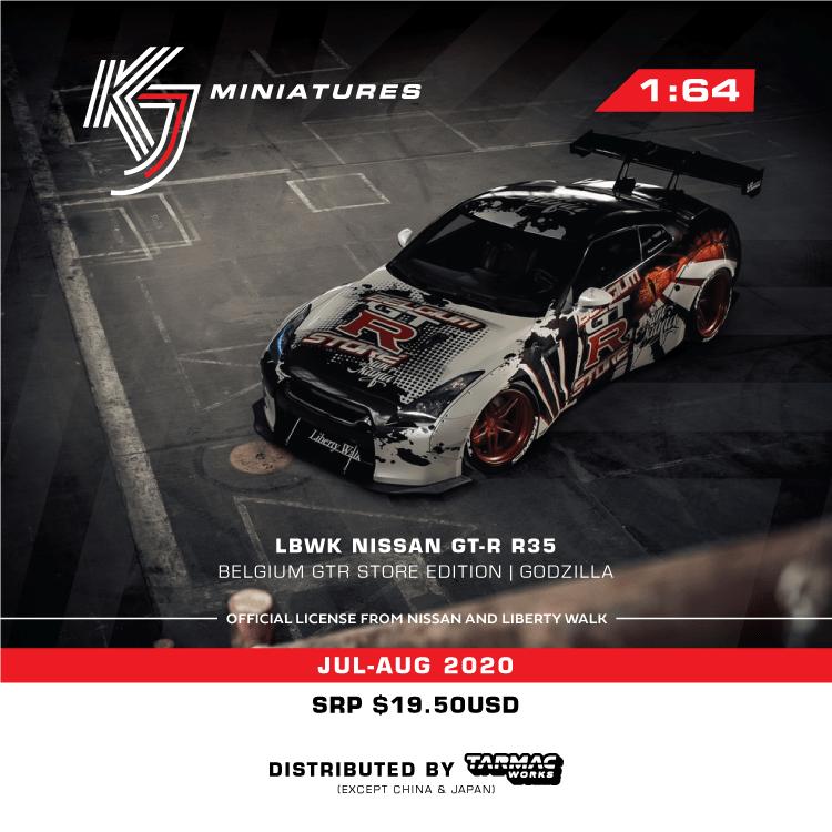 ミニカー LBWK GT-R R35 Belgium GTR store editimn LBWK Nissan GT-R R35 Belgium GTR Store Edition (Diecast Car