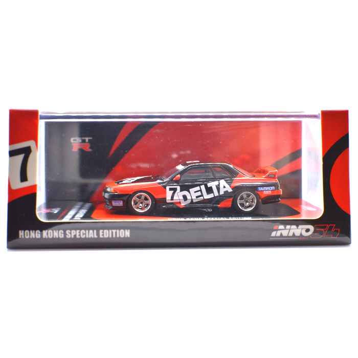 INNO64 スカイラインGT-R R32 デルタカラー 香港限定 INNO64 - Nissan Skyline GT-R (R32) 'Delta Hong Kong Classic