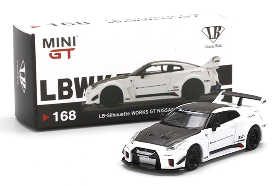 MINI GT 1/64 #168 LB SILHOUETTE WORKS GT NISSAN 35GT-RR VER.1