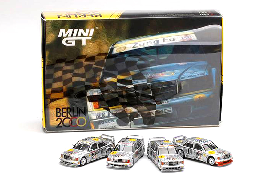 ミニカー MINI GT BERLIN 2000 MINI GT HONG KONG EXCLUSIVE SET 1/64 #240 #241 #242 #243 MERCEDES