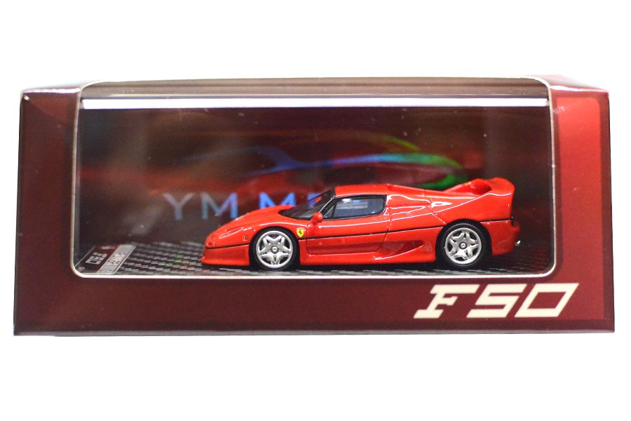 YM MODEL 1/64 FERRARI F50 STANDARD RED