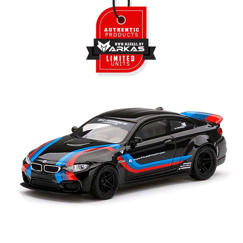 MINI GT LB Works BMW M4 ブラック 1/64 1/64スケール MINI GT「LB-WORKS BMW M4 