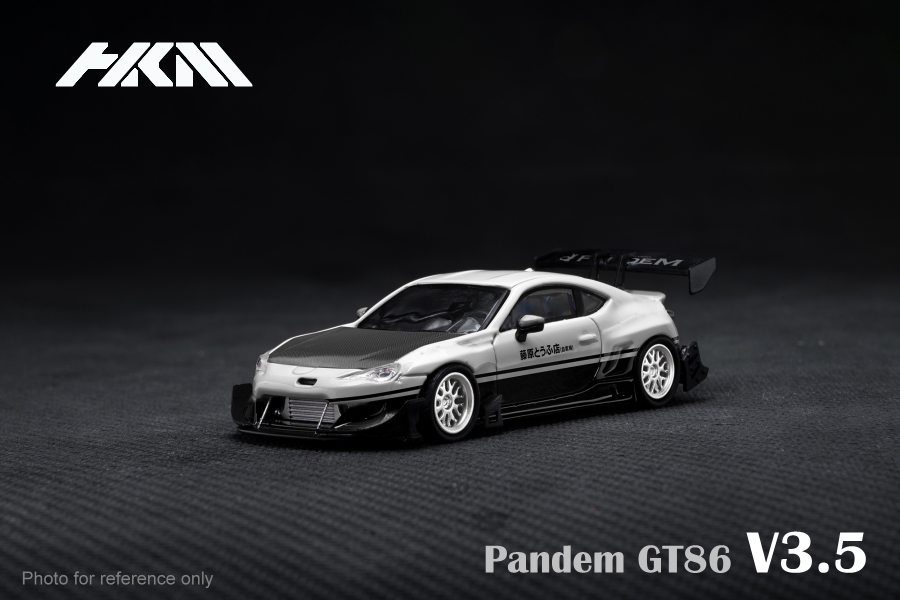 HKM 1/64 PANDEM GT86 ROCKET BUNNY V3.5 FUJIWARA
