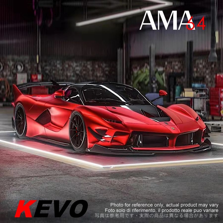 AMA64 フェラーリ FXX K EVO 1/64 赤 予約 AMA64 1/64 フェラーリ Ferrari FXX-K-EVO Standard Red #5